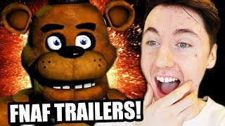 Reacting to old FNaF Trailers [upl. by Wendye]