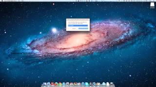 สร้างตัวติดตั้ง Mountain Lion ด้วย USB Thumb Drive [upl. by Capello]