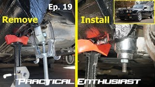 Project E30  Ep 19  InCar Rear Subframe Bushing Replacement [upl. by Olivie]