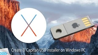 How Create Mac OS X El Capitan 10116 USB Installer For PCLaptop [upl. by Aliakam]