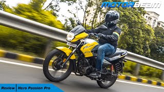 2020 Hero Passion Pro Review  The GoodLooking Commuter  MotorBeam [upl. by Eityak]