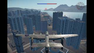 Kai Tak approach  landing in War Thunder [upl. by Van180]