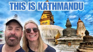 First impressions of Kathmandu Nepal  Heres What we Found [upl. by Purington377]