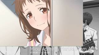 Miou Admires Haruki From Affar  Itsudatte Bokura no Koi Wa 10cm Datta Episode 1 Part 3 [upl. by Aitnyc]