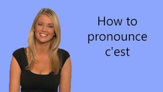 How to pronounce cest [upl. by Siravat]