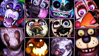 FNAF Help Wanted 2  Main Levels Jumpscares [upl. by Trefor589]