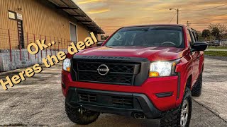 My 2022 Nissan Frontier after 1 year ONE YEAR REVIEW [upl. by Ennayk]