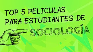 Top 5 películas para estudiantes de sociología [upl. by Ayotan]