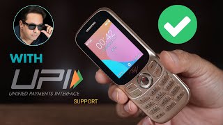 This feature Phone supports UPI payments  itel Super Guru 400 [upl. by Sibelle]