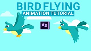 Bird Animation Tutorial in After Effects [upl. by Row]