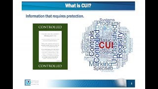 The Controlled Unclassified Information Program [upl. by Lecroy]