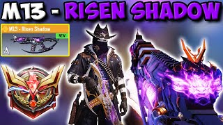 M13 Risen Shadow LEGENDARY  Diamond Camo  RANKED DESTRUCTION 🔥 COD Mobile [upl. by Raff]