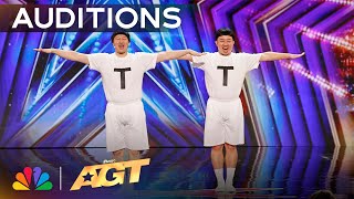 TT Brothers Will Make You SMILE  Auditions  AGT 2024 [upl. by Eelak]