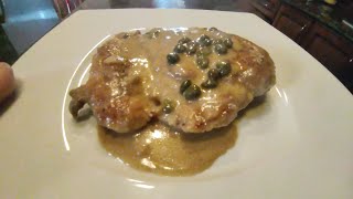 How to make Creamy Chicken Piccata  Chicken with Lemon Caper Butter Sauce recipe [upl. by Rico]