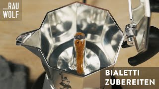 Bialetti Espressokocher Zubereitung  Michaels Barista Tipps [upl. by Itoyj301]