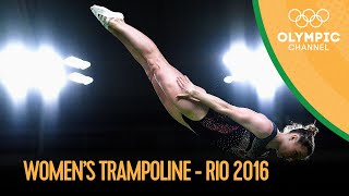 Womens Trampoline  Gymnastics  Rio 2016 Replays [upl. by Isyak829]