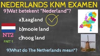 NT2 NEDERLANDS LERENKNM EXAMEN PART 1learn dutch [upl. by Apthorp]