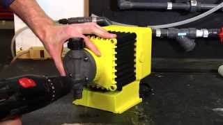 How To Properly Install a Diaphragm on an LMI Pump Video [upl. by Ecilegna]