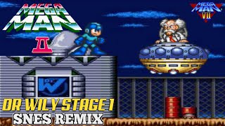 Mega Man 2  Wily Stage 1  2Mega Man 7 SNES Remix 🎵 [upl. by Eryn]