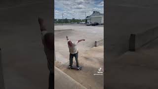 the streets in Fredericksburg Texas skateboarding SkatePark Skate SkateLife skateboarders [upl. by Cohlette]