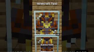 How To Create A Glass Display Case In Minecraft [upl. by Imerej]