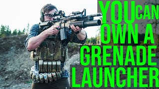 You can own a Grenade Launcher 40mm not a flare launcher [upl. by Synned]