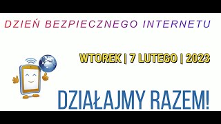 Dzień Bezpiecznego Internetu 2023 w MSP11 [upl. by Raycher]