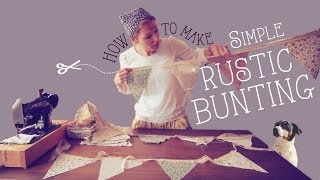 How to make bunting for any occasion [upl. by Mayer10]