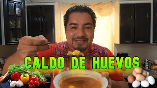 Caldo de huevos para la cruda resaca o goma ¿Cómo le llaman en tu país [upl. by Nadean197]