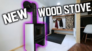 DIY Mobile Home Wood Stove Install [upl. by Hael44]