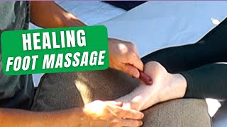 Incredible Thai Foot Massage amp Reflexology with Acupressure Stick  StepbyStep [upl. by Kreindler]