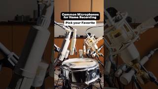 Common Mics for Home Recording  Snare Shooutout [upl. by Townie197]