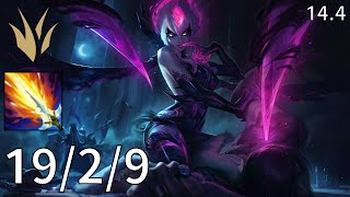 Evelynn Jungle vs Ekko  EUW Master  Patch 144 [upl. by Edlin451]