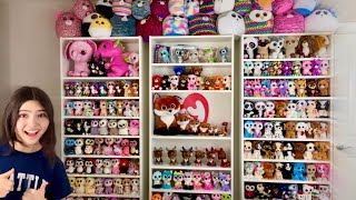 Organizing My Beanie Boo Shelves By Animal [upl. by Jc316]