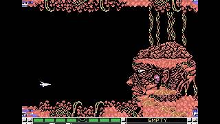 Nemesis 3 MSX Konami 1988  Gofer  Last stage with voices [upl. by Ahsielat348]