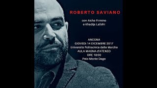 Roberto Saviano in Aula Magna [upl. by Bysshe613]