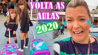 LAURINHA E HELENA NO PRIMEIRO DIA DE AULA  VLOG VOLTA AS AULAS 2020  JÉSSICA GODAR [upl. by Samson]