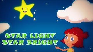 Star Light Star Bright  Lullaby For Kids  Classic Nursery Rhymes For Kids [upl. by Hungarian523]