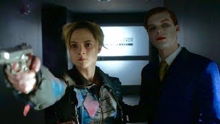 THE JOKER amp HARLEY QUINN AT WAYNE ENTERPRISES  GOTHAM 4x20 [upl. by Airrat780]