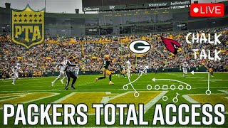 Packers Total Access Chalk Talk  Green Bay Packers Arizona Cardinals Highlights amp Film Study [upl. by Aidan]