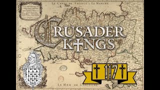 FR EP 117 CRUSADER KINGS 2  SCORE DE GUERRE DE 91 [upl. by Anon]