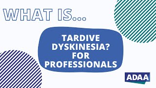 What is Tardive Dyskinesia TD  Mental Health Professionals [upl. by Riesman]