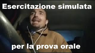 La prova orale nei concorsi pubblici istruzioni ed esempi 15012020 [upl. by Aniv642]