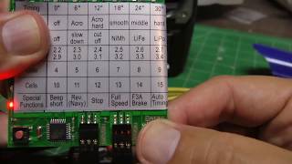 YEP ESC programming setup for airplanes [upl. by Dylana]