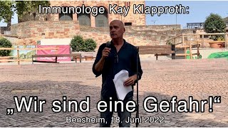 „Wir sind eine Gefahr“ Rede Dr Kay Klapproth am 1862022 in Bensheim [upl. by Sherrill]