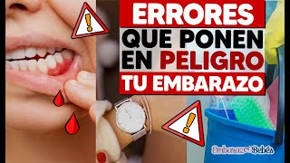 ¿EMBARAZADA ⚠️ 16 ERRORES a EVITAR en el Primer Trimestre 🤰🏻 [upl. by Etteb402]