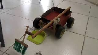 prueba de robot recoge basurabasurabot [upl. by Hgielsa]