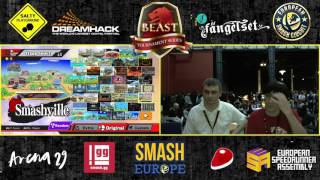 BEAST 6  Anaky Toon Link Vs ElBardo King DeDeDe  Smash 4 Singles Pool D47 [upl. by Pejsach108]