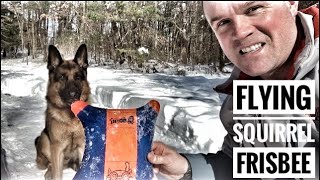 Chuck it flying squirrel dog toy review [upl. by Novat]