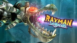 Rayman Legends 100 Guide  20000 Lums Under the Sea [upl. by Aillimat938]